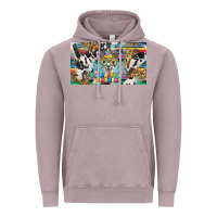 Vintage Zinc happy birthday alpaca blue cup Vintage Hoodie - BarkalooDesign