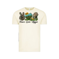 Vintage Arctic Peace Love Hippo Vintage Tee - LillyAllenDesigns