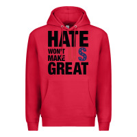 Cardinal hate won't make us great black Premium Hoodie - artisFamous