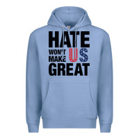 Hate Won't Make Us Great Black Premium Hoodie | Teevron