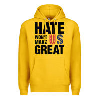Lemon hate won't make us great black Premium Hoodie - artisFamous