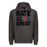 Smoke hate won't make us great black Premium Hoodie - artisFamous