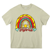 Mossy Softball Rainbow Heavy Core Tee - RanaPortraitStore