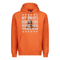 Carrot My Rights Don't End Where Your Feelings Begin Premium Hoodie - artisFamous