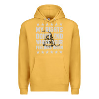 Mustard My Rights Don't End Where Your Feelings Begin Premium Hoodie - artisFamous