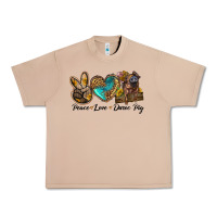 Burro peace love duroc pig Urban Heavy Tee - LillyAllenDesigns