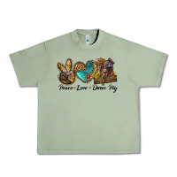 Oil Green peace love duroc pig Urban Heavy Tee - LillyAllenDesigns