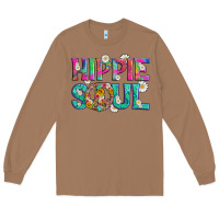 Toasted Coconut hippie soul with tie dye and flowers Long Sleeve Tee - Artiststas
