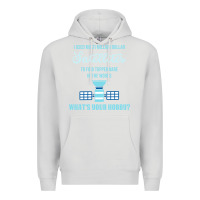 Dove Grey Geocaching, funny geocacher, travel, Premium Hoodie - artisFamous