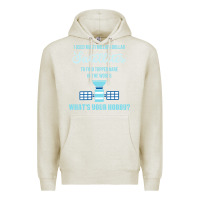 Oatmeal Heather Geocaching, funny geocacher, travel, Premium Hoodie - artisFamous