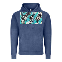 Vintage Denim cowhide glitter  cup Vintage Hoodie - BarkalooDesign