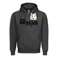 Charcoal Heather The Rescue Collective Zipper Hoodie - Bettercallsaul