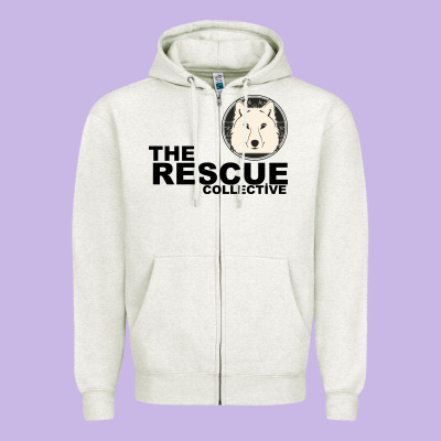 The Rescue Collective Zipper Hoodie Designed By Bettercallsaul