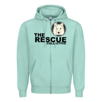 Seafoam The Rescue Collective Zipper Hoodie - Bettercallsaul