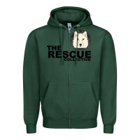 Sports Green The Rescue Collective Zipper Hoodie - Bettercallsaul