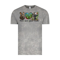 Cloud Rock Peace Love Giant Panda Vintage Tee - LillyAllenDesigns