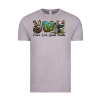 Vintage Zinc Peace Love Giant Panda Vintage Tee - LillyAllenDesigns
