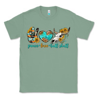 Sage peace love bull skull bbs Classic Tee - BundleAndBundleShop