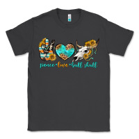 Smoke peace love bull skull bbs Classic Tee - BundleAndBundleShop