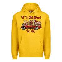 Lemon it's christmas y'all truck with farm animals Premium Hoodie - RanaPortraitStore