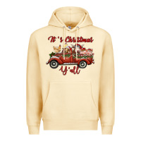 Pina Colada it's christmas y'all truck with farm animals Premium Hoodie - RanaPortraitStore