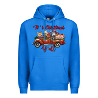 True Royal it's christmas y'all truck with farm animals Premium Hoodie - RanaPortraitStore