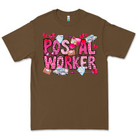 Cacao Postal Worker Premium Tee - CowhideDigitalArt