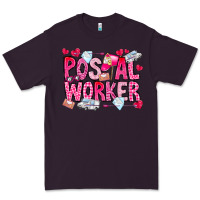 Plum Postal Worker Premium Tee - CowhideDigitalArt
