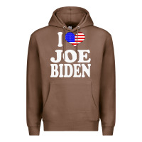 Chestnut i love joe biden Premium Hoodie - artisFamous