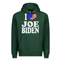 Sports Green i love joe biden Premium Hoodie - artisFamous