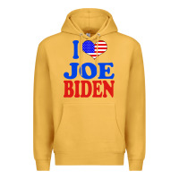 Mustard i love joe biden Premium Hoodie - artisFamous