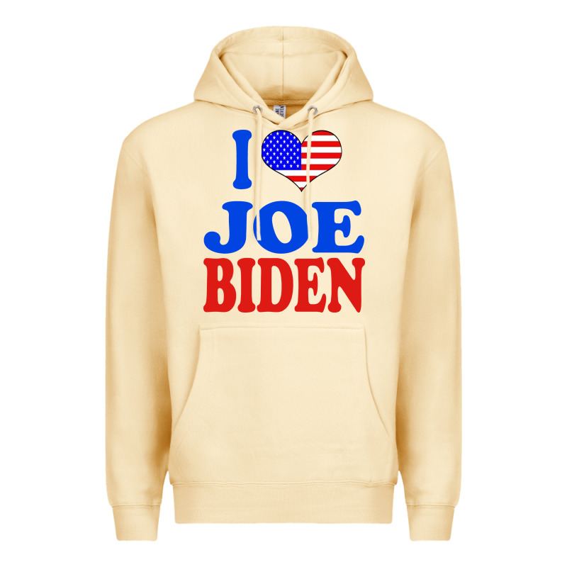 I Love Joe Biden Premium Hoodie by artisFamous | Teevron