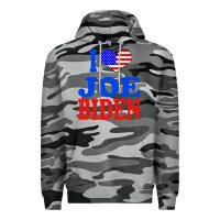 Slate Camo i love joe biden Premium Hoodie - artisFamous
