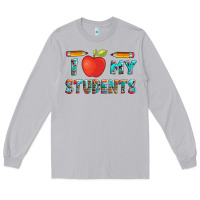 Moon Dust i love my students with pen and Long Sleeve Tee - Artiststas