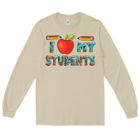 Mushroom i love my students with pen and Long Sleeve Tee - Artiststas