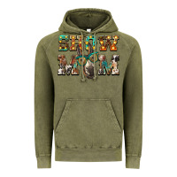Vintage Olive show mom donkey Vintage Hoodie - BarkalooDesign