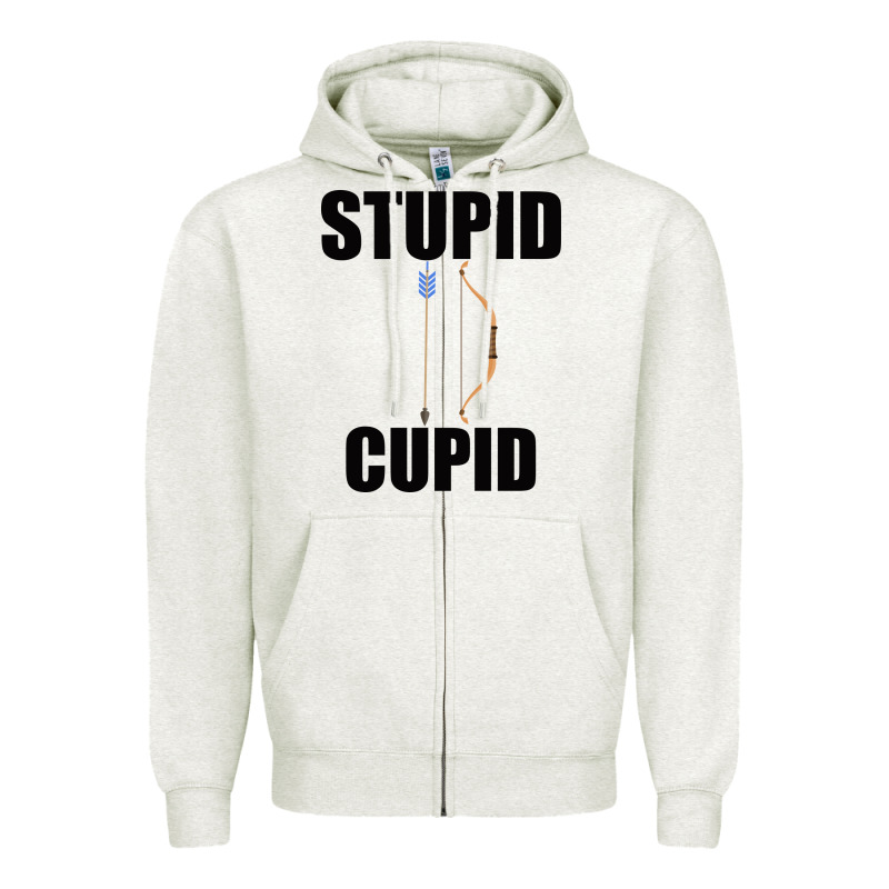 Stupid Cupid Zipper Hoodie by Bettercallsaul | Teevron