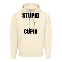 Sandshell Stupid Cupid Zipper Hoodie - Bettercallsaul