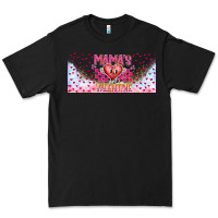 Black Mama is Valentine 16oz Premium Tee - CowhideDigitalArt