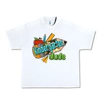 White kindergarten grade dude Urban Heavy Tee - RanaPortraitStore