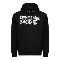 Black depeche mode Premium Hoodie - artisFamous