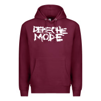 Burgundy depeche mode Premium Hoodie - artisFamous