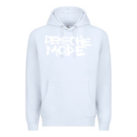 White depeche mode Premium Hoodie - artisFamous
