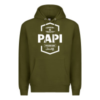 Army Green Papi Genuine Premium Hoodie - artisFamous