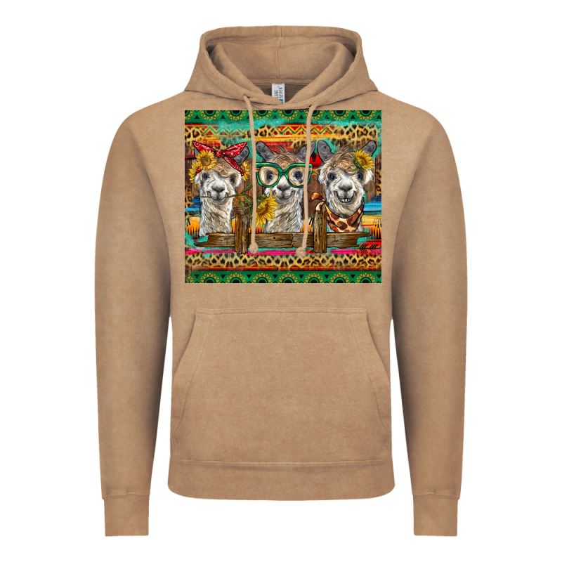 Alpacas Vintage Hoodie by BarkalooDesign | Teevron