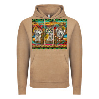 Vintage Coffee alpacas Vintage Hoodie - BarkalooDesign