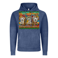 Vintage Denim alpacas Vintage Hoodie - BarkalooDesign