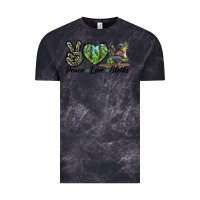 Cloud Black Peace Love Sloths Vintage Tee - LillyAllenDesigns