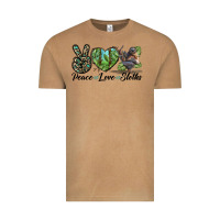 Vintage Camel Peace Love Sloths Vintage Tee - LillyAllenDesigns