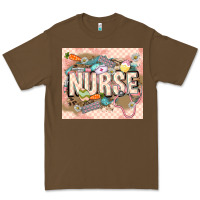 Cacao Easter Nurse Premium Tee - LillyAllenDesigns